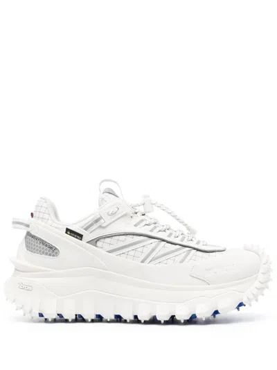 Moncler Trailgrip Gtx Chunky Sneakers In White