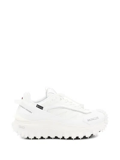 Moncler Trailgrip Gtx Lace-up Fastening Sneakers In White