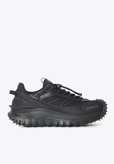 Moncler Trailgrip Gtx Lace-up Sneakers In Black