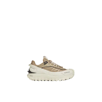 Moncler Trailgrip Leather-trimmed Sneakers In Multi