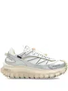 Moncler Trailgrip Gtx Leather & Mesh Sneakers In Silver