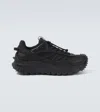 Moncler Trailgrip Gtx Polyamide Sneakers Chunky Sole In Black