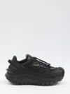Moncler Trailgrip Gtx Polyamide Sneakers Chunky Sole In Black