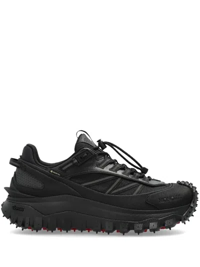 Moncler Trailgrip Gtx Ripstop And Gore-tex Running Shoes In Black