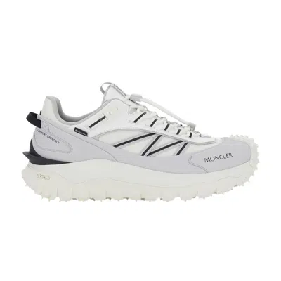 Pre-owned Moncler Trailgrip Gtx Low Top Sneaker 'light Grey' | Men's Size 46 In Gray