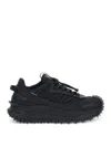 Moncler Trailgrip Gtx Polyamide Sneakers Chunky Sole In Black