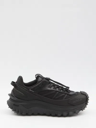 Moncler Trailgrip Gtx Low Top Sneakers For Men In Black