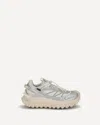 Moncler Two-tone Fabric And Leather Trailgrip Sneakers In Multi