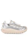 Moncler Trailgrip Gtx Low Top Sneakers In Silver
