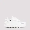 Moncler White Fabric Trailgrip Gtx Sneakers In Multi
