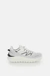 Moncler Tecnica Trailgrip Gtx Sneaker With Carrarmato Sole In White
