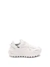 Moncler Waterproof Trailgrip Gtx Sneakers With Carbon Fiber In White