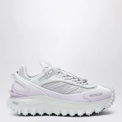Moncler Trailgrip Gtx Mini Sneakers With Water-resistant Traction In White
