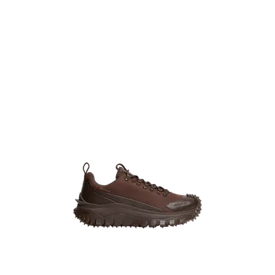 Moncler Sneakers Trailgrip Gtx En Nubuck Et Cuir In Brown