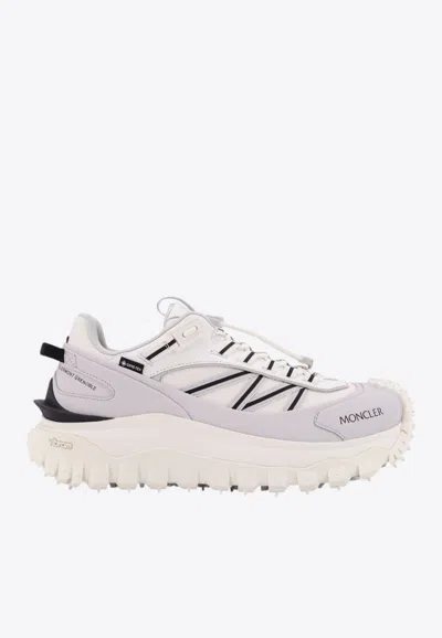 Moncler Trailgrip Gtx Running Sneakers In White