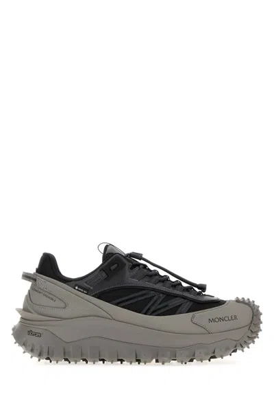 Moncler Trailgrip Gtx Sneaker With Contrast-trim Comfort In Black