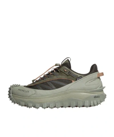 Moncler Trailgrip Gtx Sneakers In Green