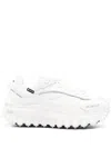 Moncler Waterproof Trailgrip Gtx Sneakers With Carbon Fiber In White