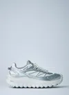 Moncler Two-tone Fabric And Leather Trailgrip Sneakers