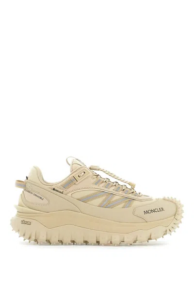 Moncler Beige Fabric Trailgrip Gtx Sneakers