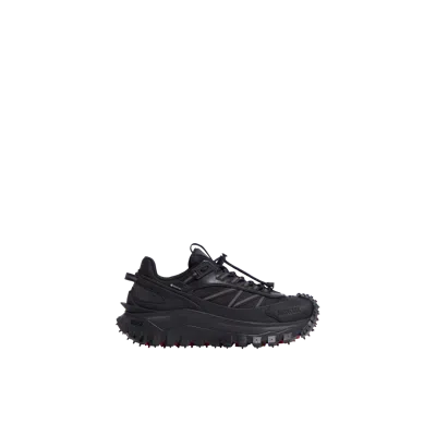 MONCLER TRAILGRIP GTX TRAINERS, WOMEN, BLACK, SIZE: 40