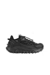 Moncler Black Fabric Trailgrip Gtx Sneakers In Black