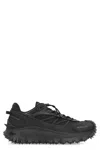 Moncler Men Trailgrip Gtx Mesh And Leather Sneakers In Black