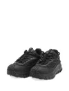 Moncler Trailgrip Gtx Polyamide Sneakers Chunky Sole In Black