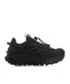 Moncler Trailgrip Gtx Leather Sneaker In Black