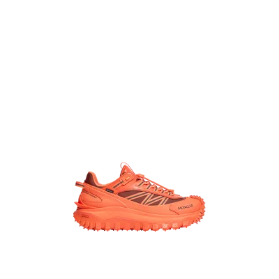 Moncler Trailgrip Gtx Sneakers In Orange