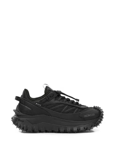 Moncler Trailgrip Gtx Low Top Sneakers In Black