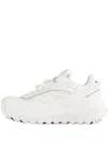 Moncler Waterproof Trailgrip Gtx Sneakers With Carbon Fiber In White