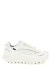 Moncler White Fabric Trailgrip Gtx Sneakers In White