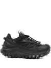 Moncler Black Fabric Trailgrip Gtx Sneakers In Black