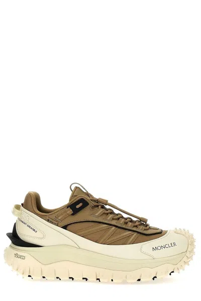 Moncler Trailgrip Gtz Low Top Sneakers In Lightbeige