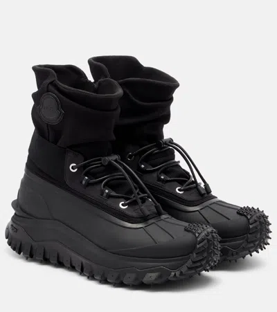 Moncler Schnürstiefel Trailgrip In Black