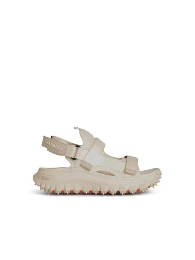 Moncler Trailgrip Ivory Mesh Sandals