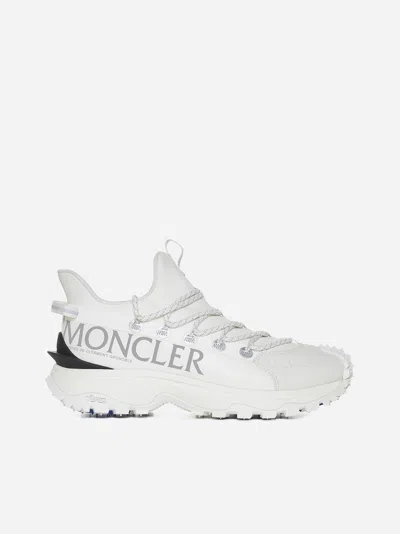 Moncler Trailgrip Lite 2 Ripstop Sneakers In White