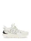 Moncler White Nylon Sneakers In Neutral