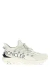 Moncler Lace-up High-top Sneakers Trailgrip Lite 2 In Bianco