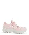 Moncler Trailgrip Lite2 Sneakers With Rugged Sole And Distinctive Logo In Pink