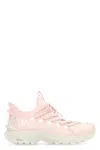 Moncler Trailgrip Lite2 Sneakers With Rugged Sole And Distinctive Logo In Pink