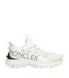 Moncler Rugged Design With Jagged Sole In White