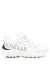 Moncler White Tech Fabric Trailgrip Lite 2 Sneakers In White