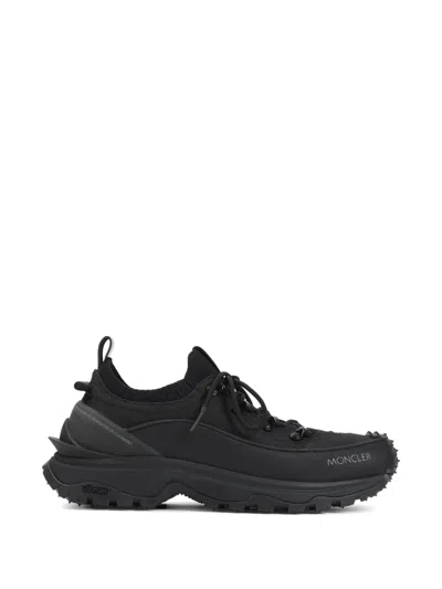 Moncler Trailgrip Lite 3 Lace-up Sneakers In Black