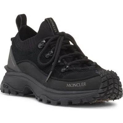 Moncler Trailgrip Lite 3 Low Top Sneaker In Black