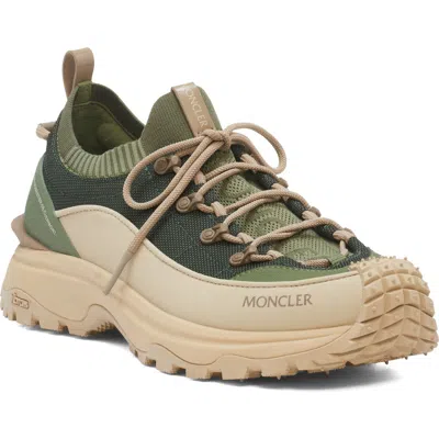 Moncler Trailgrip Lite 3 Low Top Sneaker In Green