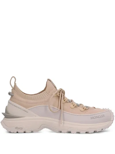 Moncler Trailgrip Lite 3 Sneakers In Neutral