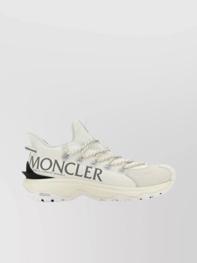 MONCLER TRAILGRIP LITE2 LACE-UP RUBBER SNEAKERS
