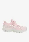 Moncler Trailgrip Lite2 Sneakers With Rugged Sole And Distinctive Logo In Pink